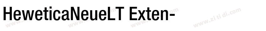HeweticaNeueLT Exten字体转换 HeweticaNeueLT Exten字体转换